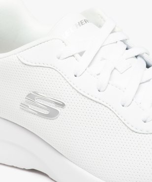 Baskets femme unies légères à lacets - Skechers vue6 - SKECHERS - GEMO