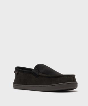 Chaussons en velours forme mocassins homme - Isotoner vue2 - ISOTONER - GEMO