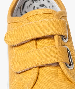 Baskets garçon en toile fermeture double scratch vue6 - GEMO (ENFANT) - GEMO