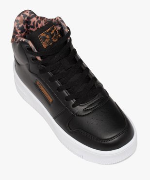 Baskets femme mid-cut unies à semelle épaisse - Champion Rebound vue5 - CHAMPION USA - GEMO