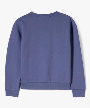 Sweat avec inscription brodée fille - Camps United vue4 - CAMPS GEMO FOR GOOD - GEMO