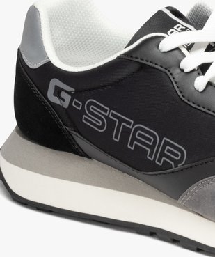 Baskets homme casual bicolores à lacets - G-Star Raw vue7 - G-STAR - GEMO