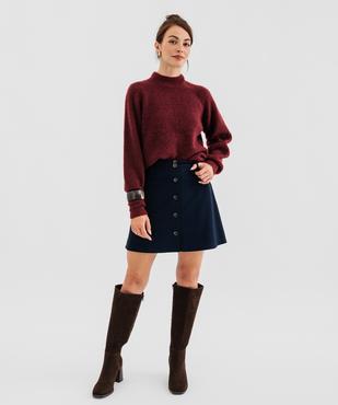 Pull col montant femme - LuluCastagnette vue4 - LULUCASTAGNETTE - GEMO