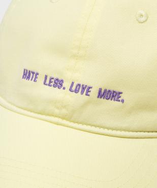 Casquette à message brodé fille vue4 - GEMO - GEMO