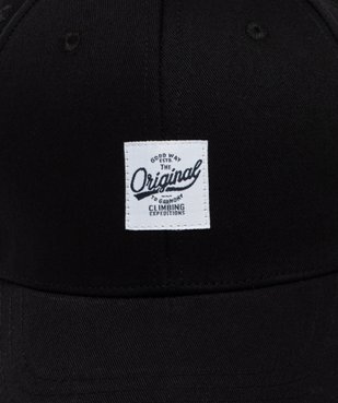 Casquette baseball en toile de coton unie homme vue2 - GEMO 4G HOMME - GEMO