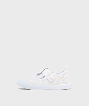 Tennis en toile à motifs coeurs fille - Lovely Wings vue3 - LOVELY WINGS - GEMO