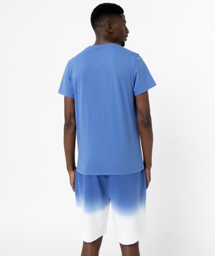 Tee-shirt à manches courtes imprimé homme - Roadsign vue3 - ROADSIGN D - GEMO