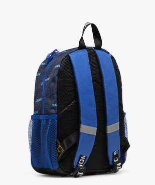 Sac à dos multipoche imprimé enfant - Sonic vue2 - SONIC - GEMO
