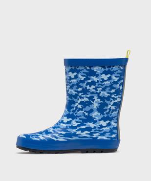 Bottes de pluie imprimé camo garçon - Buggy Shoes vue3 - BUGGY - GEMO
