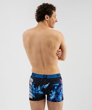 Boxer en microfibre motif manga homme - Freegun vue3 - FREEGUN - GEMO