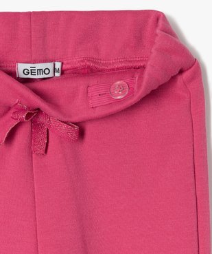 Pantalon en maille chaude et douce bébé fille vue2 - GEMO(BEBE DEBT) - GEMO