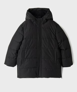 Blouson déperlant à capuche doublé polaire garçon vue1 - GEMO 4G GARCON - GEMO