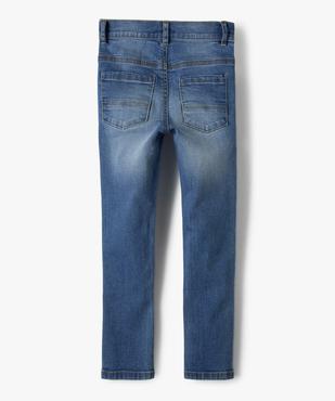 Jean coupe skinny extensible 5 poches garçon vue4 - GEMO 4G GARCON - GEMO