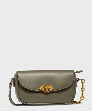 Sac à rabat avec bandoulière porté épaule femme vue2 - GEMO (ACCESS) - GEMO