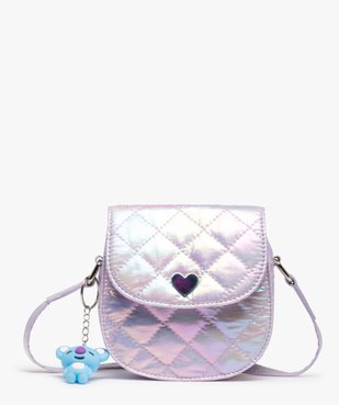 Sac fille matelassé et irisé avec porte-clé koala vue1 - GEMO (ENFANT) - GEMO