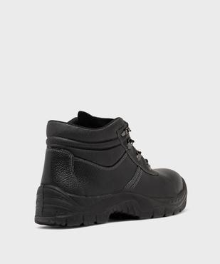 Chaussures de sécurité femme mid-cut dessus en cuir grainé et à lacets vue10 - GEMO (EQUIPT) - GEMO