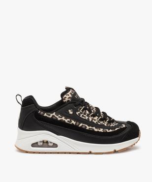 Baskets femme imprimées animal Skechers vue1 - SKECHERS - GEMO