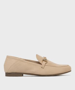 Mocassin en suédine avec bijou femme - Valentina Baldano vue1 - VALENTINA BALDA - GEMO