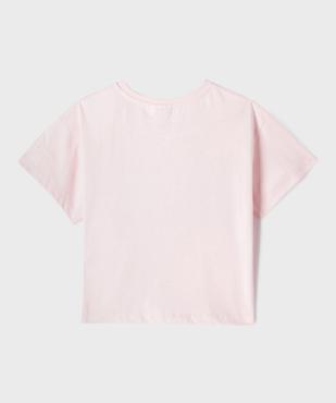 Tee-shirt manches courtes avec motif Huntrix fille - K-pop Demon Hunters vue3 - KPOP DEMON HUNTERS - GEMO