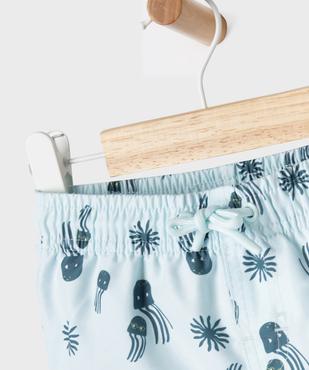 Short de bain motif méduses bébé garçon vue2 - GEMO 4G BEBE - GEMO