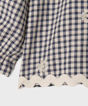 Blouse manches longues bébé fille vue3 - GEMO(BEBE DEBT) - GEMO