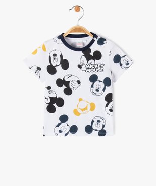 Tee-shirt manches courtes en coton imprimé héros bébé garçon vue1 - GEMO(BEBE DEBT) - GEMO