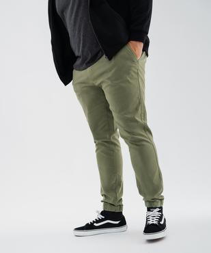 Pantalon jogger homme vue4 - GEMO 4G HOMME - GEMO