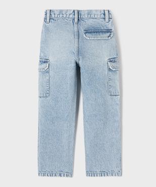 Jean cargo délavé garçon vue4 - GEMO (ENFANT) - GEMO