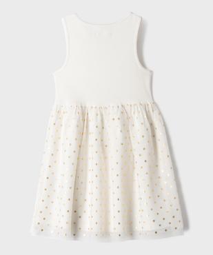 Robe courte de cérémonie fille vue3 - GEMO (ENFANT) - GEMO
