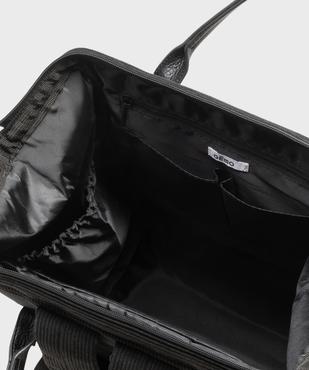 Sac à dos ordinateur en velours côtelé homme vue8 - GEMO (ACCESS) - GEMO