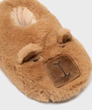 Chaussons en volume tête d'ours fille vue6 - GEMO (ENFANT) - GEMO