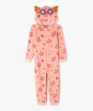 Combinaison pyjama imprimée à capuche fille - Pat Patrouille vue1 - PAT PATROUILLE - GEMO