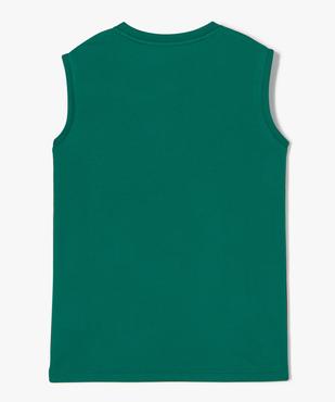 Débardeur en maille légère garçon vue4 - GEMO (JUNIOR) - GEMO