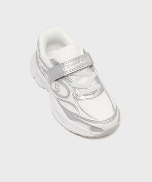 Baskets basses à scratch bicolores fille - Champion vue5 - CHAMPION USA - GEMO