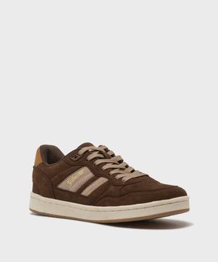 Tennis basses à lacets homme - Schott vue2 - SCHOTT - GEMO