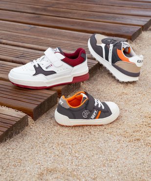 Baskets jogger à lacets pour garçon vue6 - GEPY - GEMO