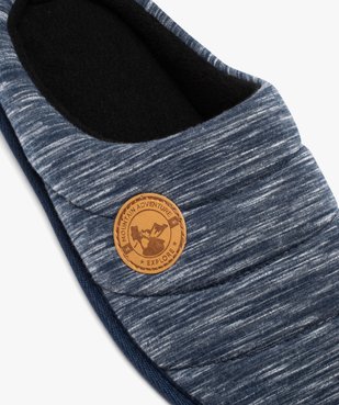 Chaussons homme en jersey moelleux  vue6 - GEMO(HOMWR HOM) - GEMO