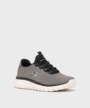 Baskets basses en mesh à enfiler homme - Skechers vue2 - SKECHERS - GEMO