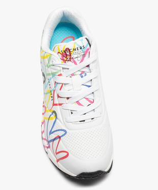 Baskets femme imprimées à semelle bulle d’air – Skechers Skechers Street x John Goldcrown vue5 - SKECHERS - GEMO