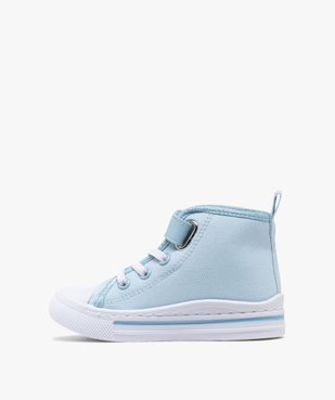 Baskets montantes en toile imprimée fille - Stitch vue3 - LILO & STITCH - GEMO