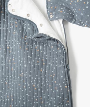 Gigoteuse bébé hiver à manches amovibles motif étoiles – LuluCastagnette vue3 - LULUCASTAGNETTE - GEMO