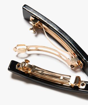 Barrettes à cheveux femme avec chaîne (lot de 2) vue2 - GEMO - GEMO