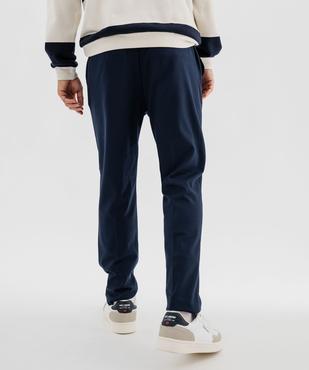 Pantalon en toile avec taille ajustable homme vue3 - GEMO 4G HOMME - GEMO