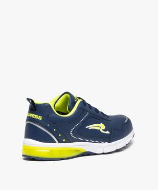 Baskets garçon running bicolores à lacets – Airness Mike vue4 - AIRNESS - GEMO