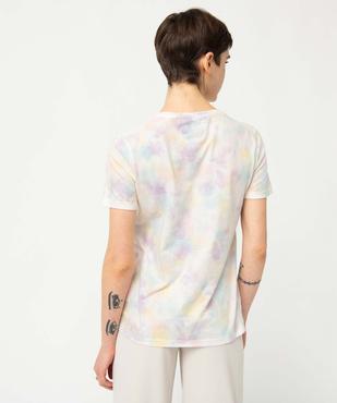 Tee-shirt femme à manches courtes  avec motif - Pokemon vue3 - POKEMON - GEMO