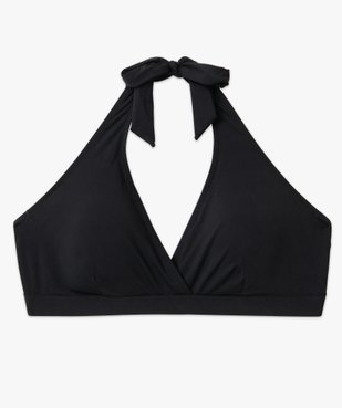 Haut de maillot de bain triangle avec mousses amovibles femme grande taille vue4 - GEMO 4G FEMME - GEMO