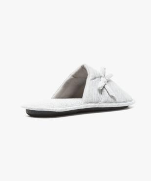 Mules en jersey motif étoiles vue4 - GEMO(HOMWR FEM) - GEMO