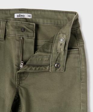 Pantalon en matière résistante extensible garçon vue2 - GEMO (ENFANT) - GEMO