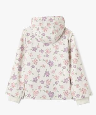 Imperméable à capuche à motifs fleuris fille vue4 - GEMO (ENFANT) - GEMO