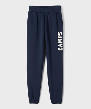 Pantalon de jogging taille élastique fille - Camps United vue1 - CAMPS GEMO FOR GOOD - GEMO